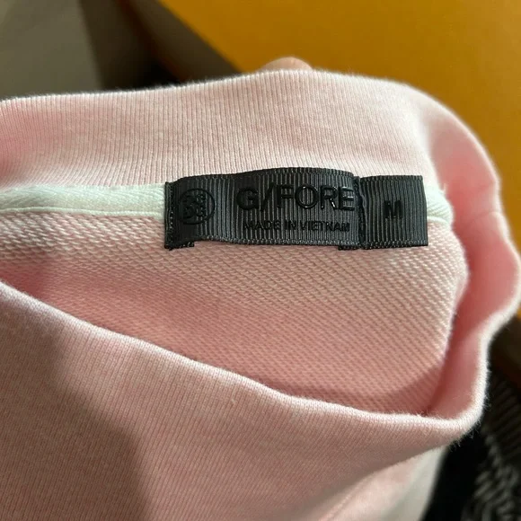 G/FORE Womens Golf Fast Mock Neck French Terry Sweater - Picture 7 of 12